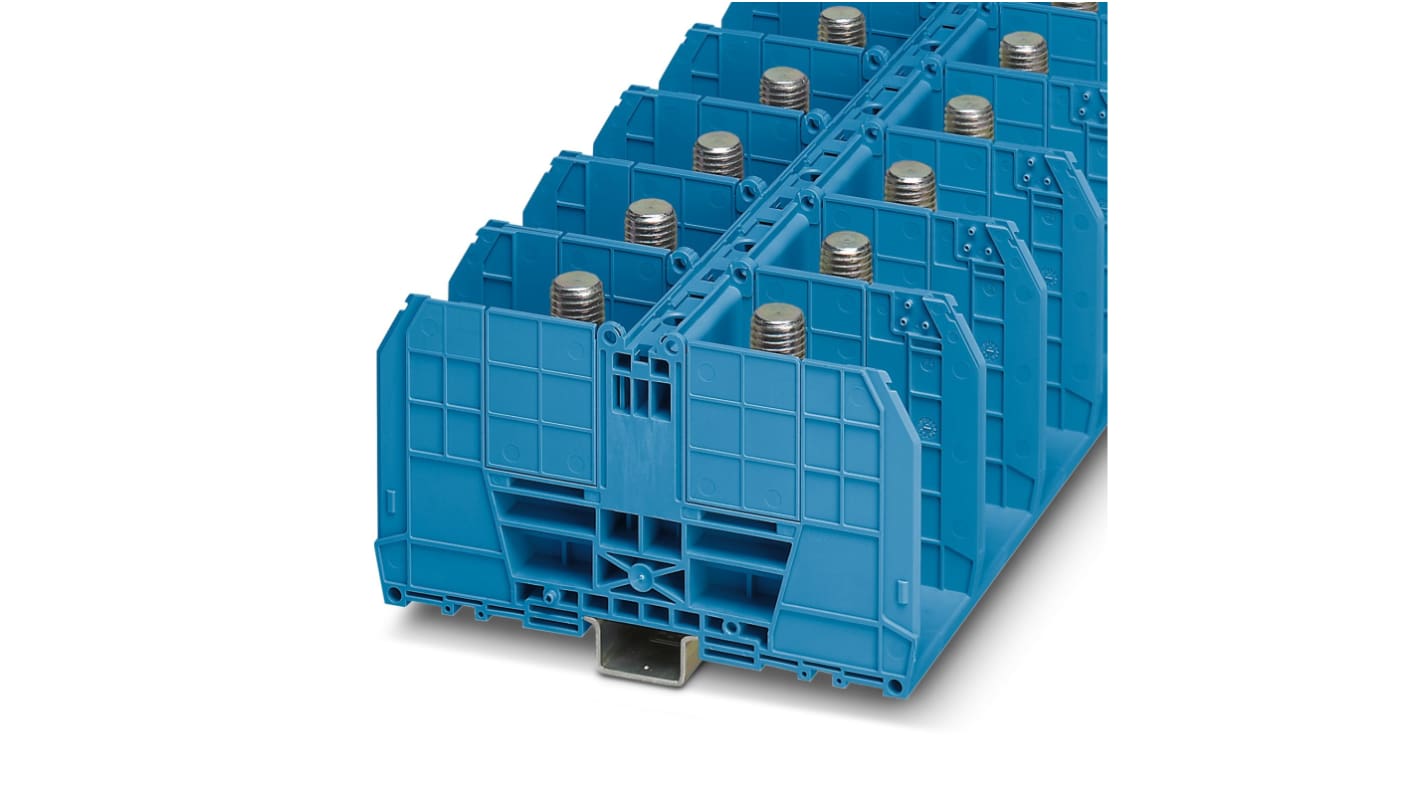 Phoenix Contact 3244632 RBO 16 BU Series Blue, 25 → 300mm², Single-Level, Bolt Termination
