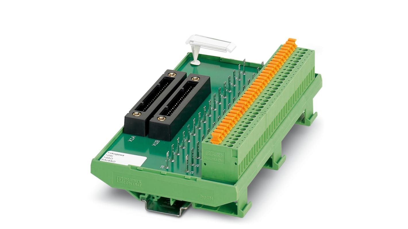 Phoenix Contact FLKM-2KS40/PMT/ST/YCS Series Interface Module, DIN Rail