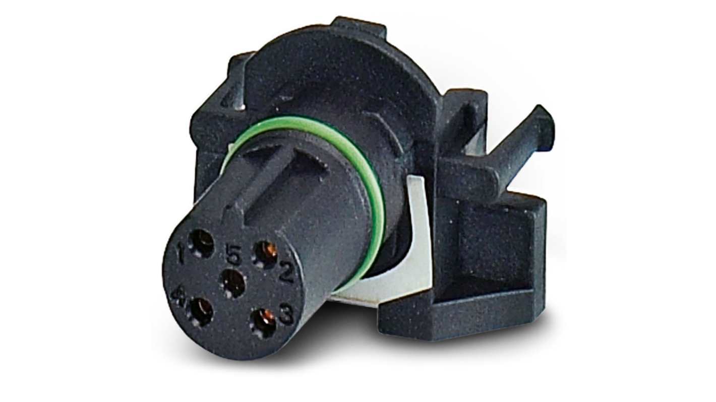 Phoenix Contact Circular Connector, 5 Contacts, M12 Connector, Socket