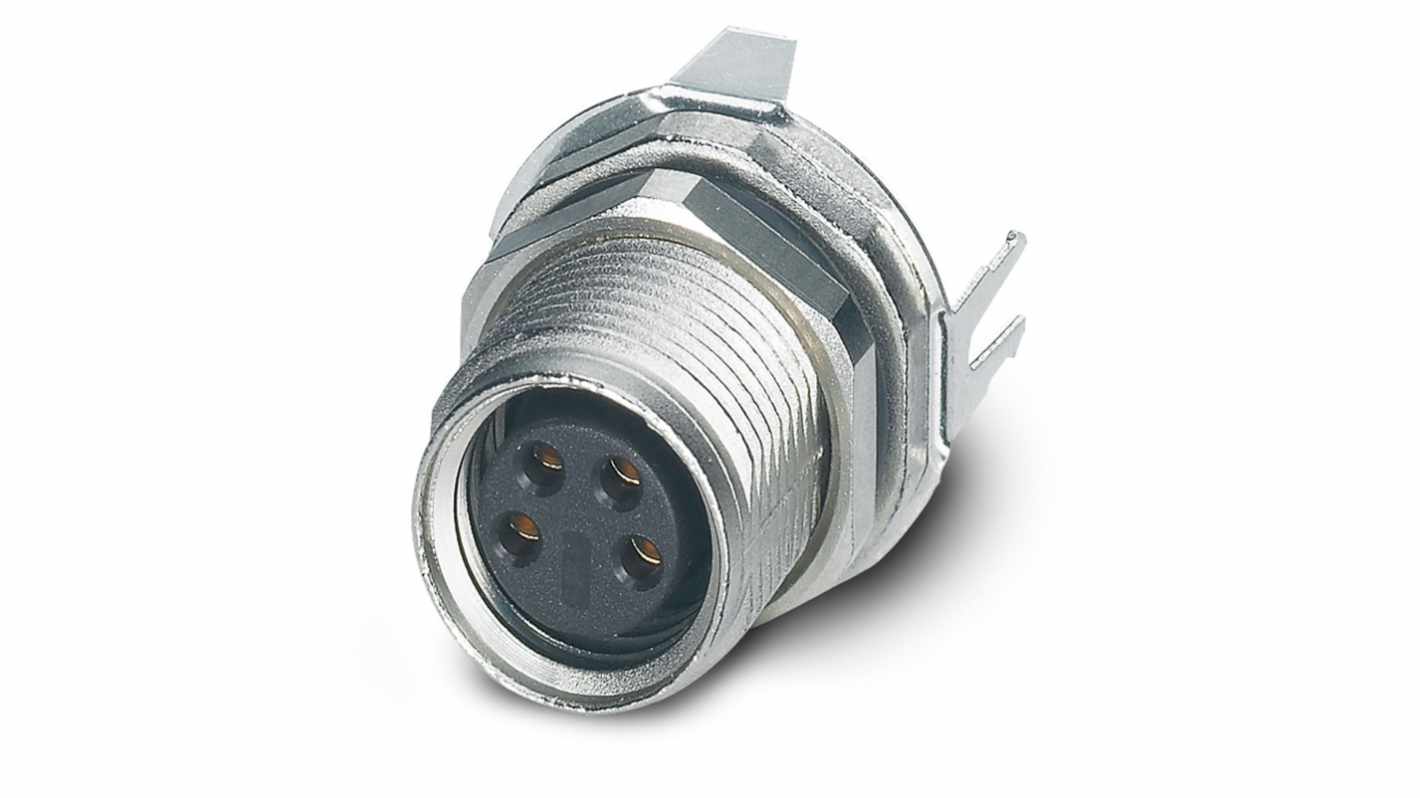 Phoenix Contact Circular Connector, 4 Contacts