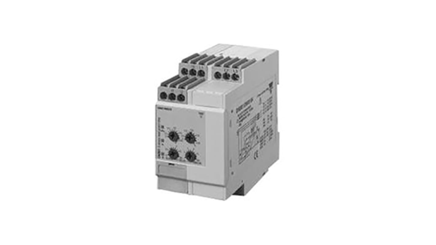 Relé de supervisión de Factor de potencia Carlo Gavazzi serie DWB01, SPDT, 3 fases, para carril DIN