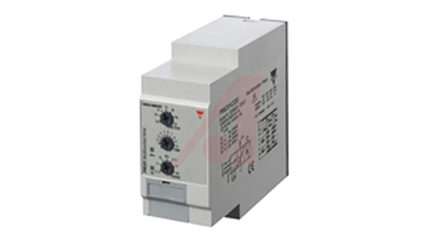 Carlo Gavazzi Plug In Timer Relay, 115V ac, 2-Contact, 0.1 s → 100h, SPDT