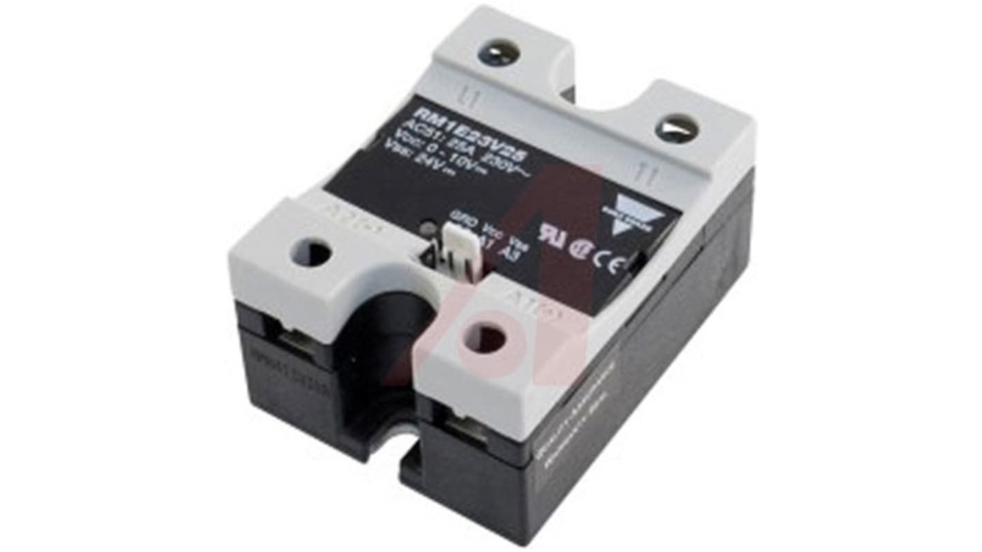 Carlo Gavazzi RM1E Series Solid State Relay, 25 A Load, Panel Mount, 265 V ac Load, 10 V dc Control