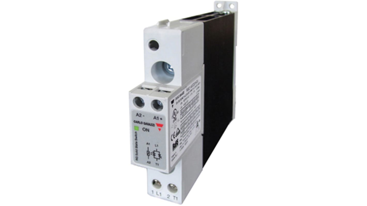 Carlo Gavazzi Interface Relay Module, 47 A Load, DIN Rail Mount, 240 V ac Load, 32 V dc Control
