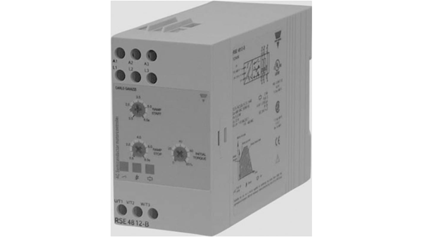 Carlo Gavazzi Soft Starter, , 5.5 kW, 227 → 480 V ac, 3 Phase, IP20