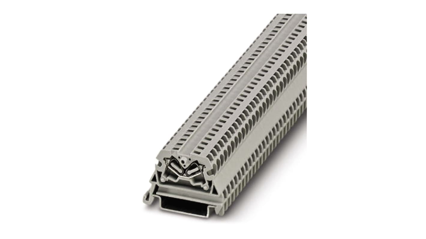 Phoenix Contact 3073186 MSBV 2.5-NS 35 YE Series Yellow, Single-Level, Spring Clamp Termination
