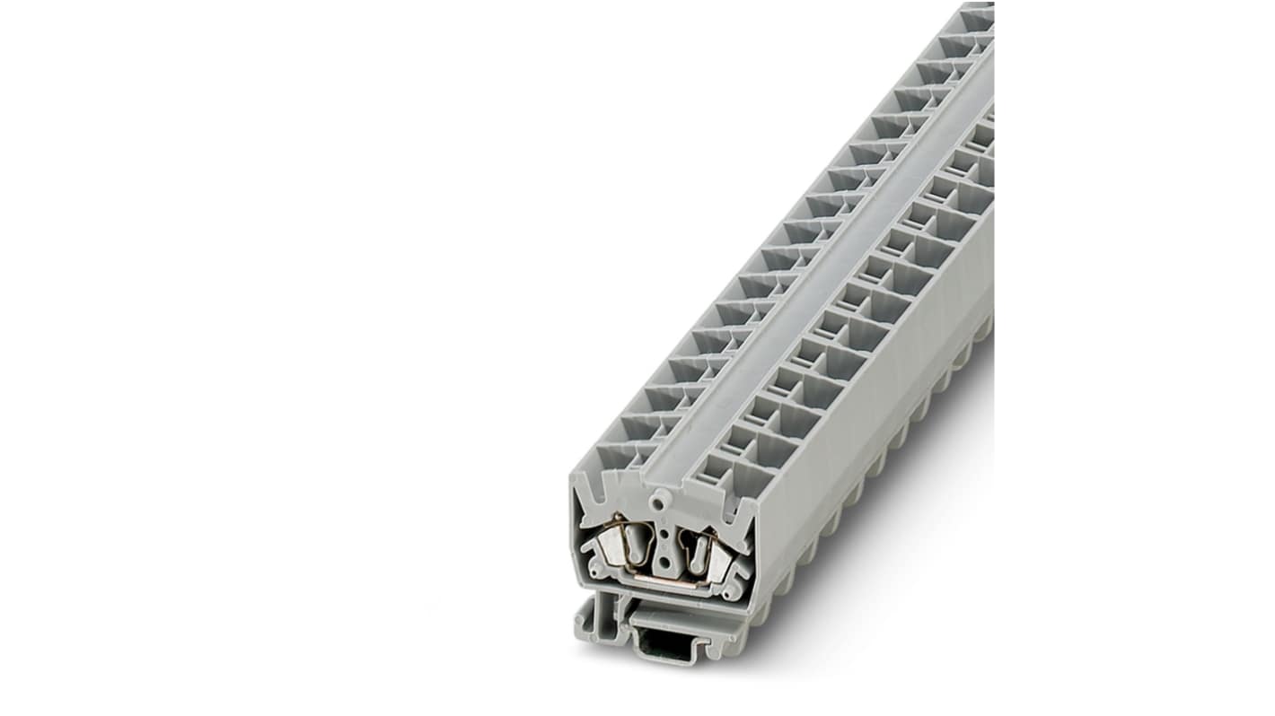 Phoenix Contact 3244216 MSDB 2.5 Series Grey, Single-Level, Spring Clamp Termination