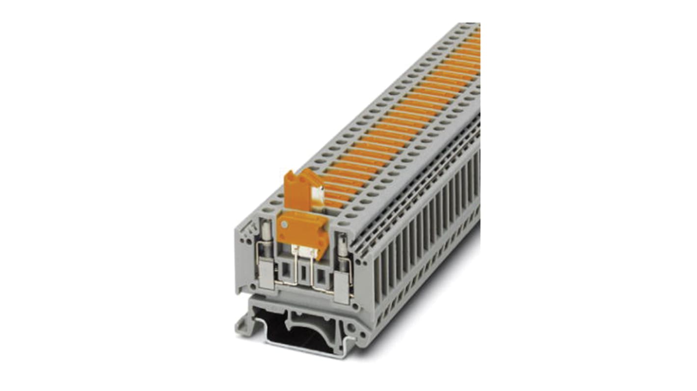 Phoenix Contact 3074279 MTK-P/P RD Series Red, Single-Level, Screw Termination