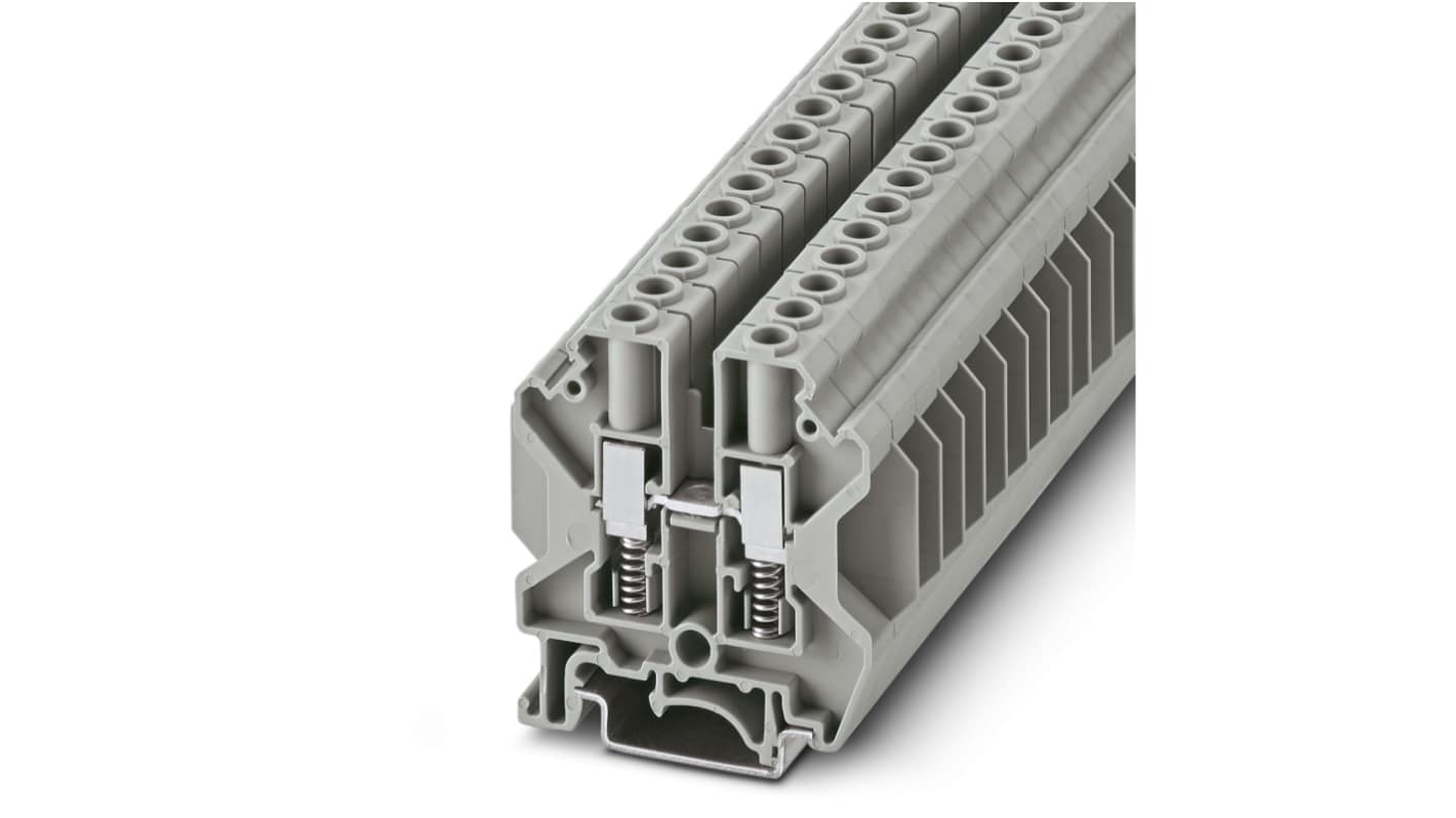 Phoenix Contact 3070341 USST 6 Series Grey, 0.2 → 10mm², Single-Level, Screw Termination