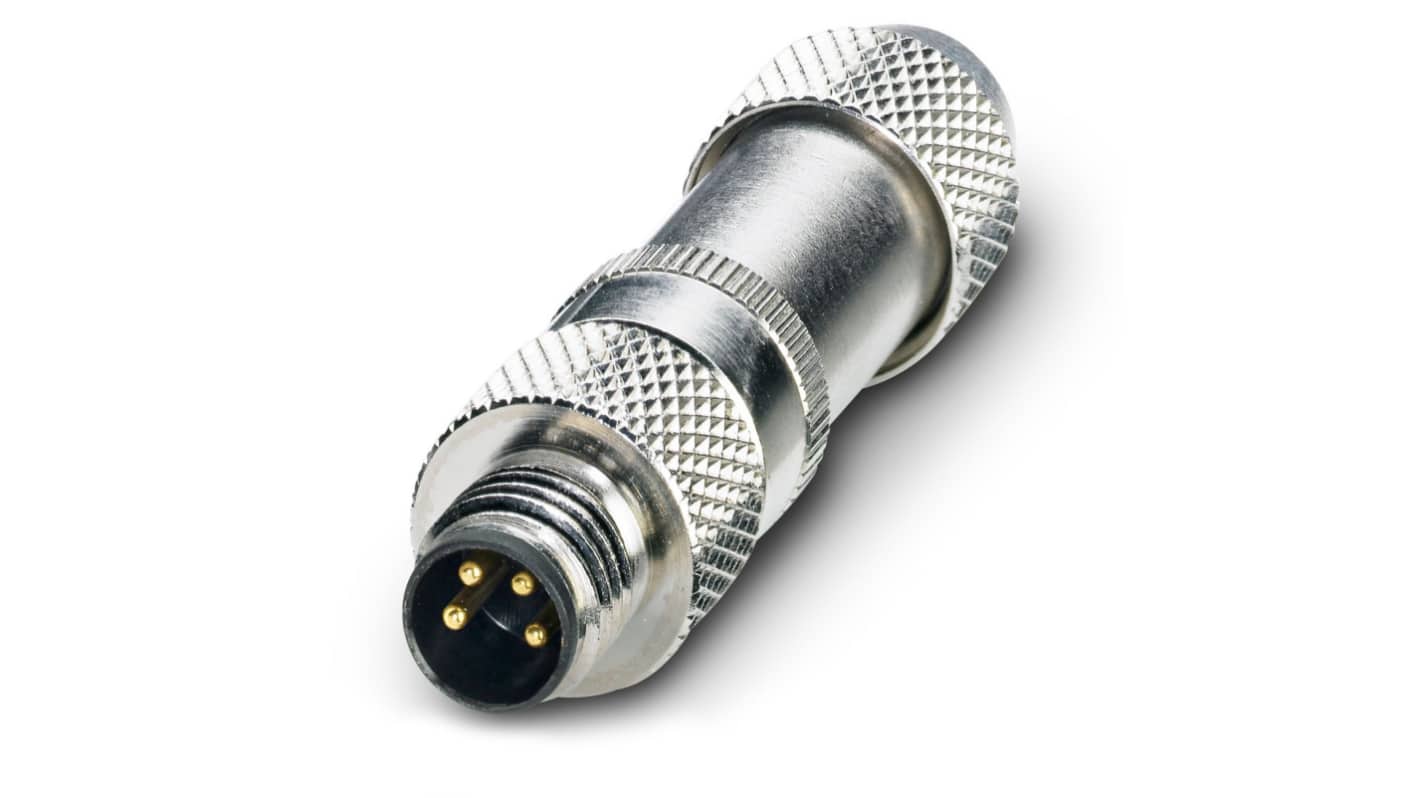 Connettore circolare Phoenix Contact, M8, 4 poli