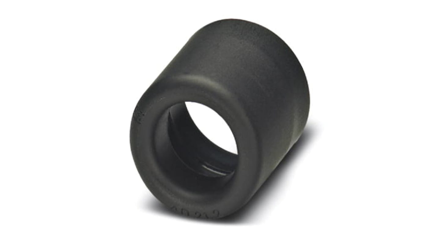 Phoenix Contact End Sleeve, Conduit Fitting, 4.3mm Nominal Size, Polyamide, Black