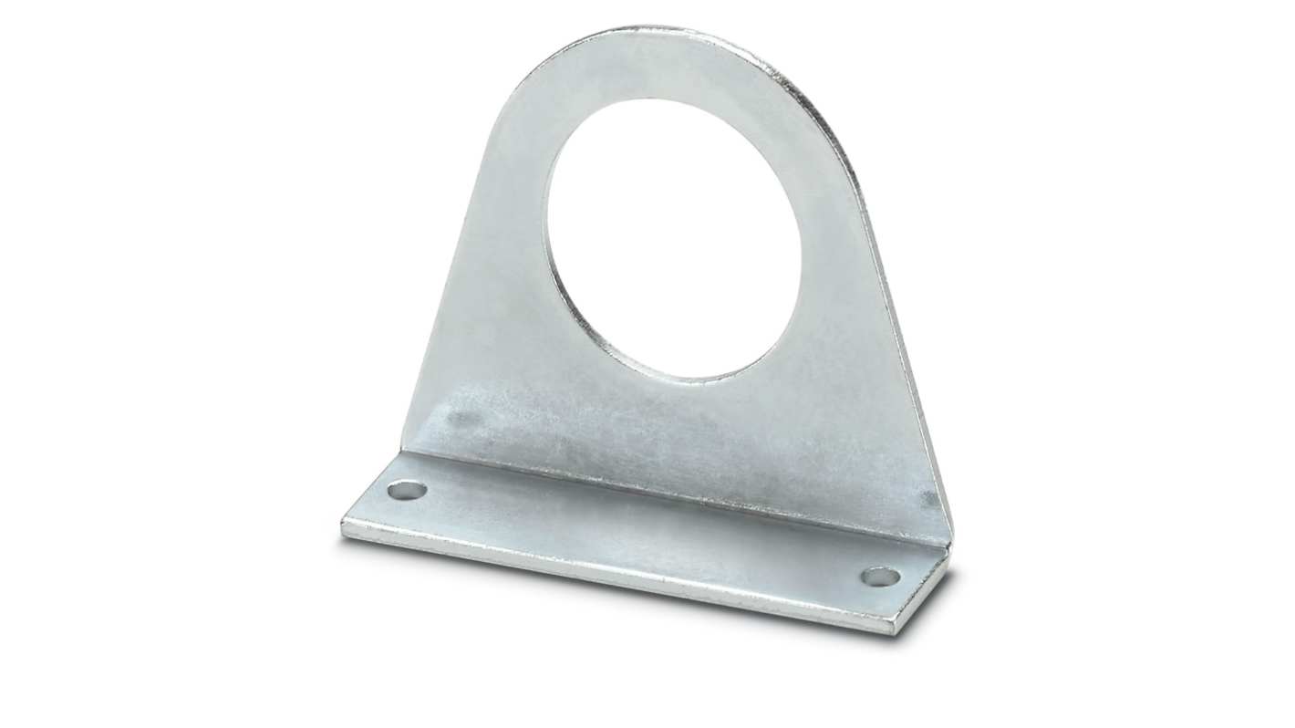 Phoenix Contact Hose Holder, Conduit Fitting, 33mm Nominal Size, Steel, Silver