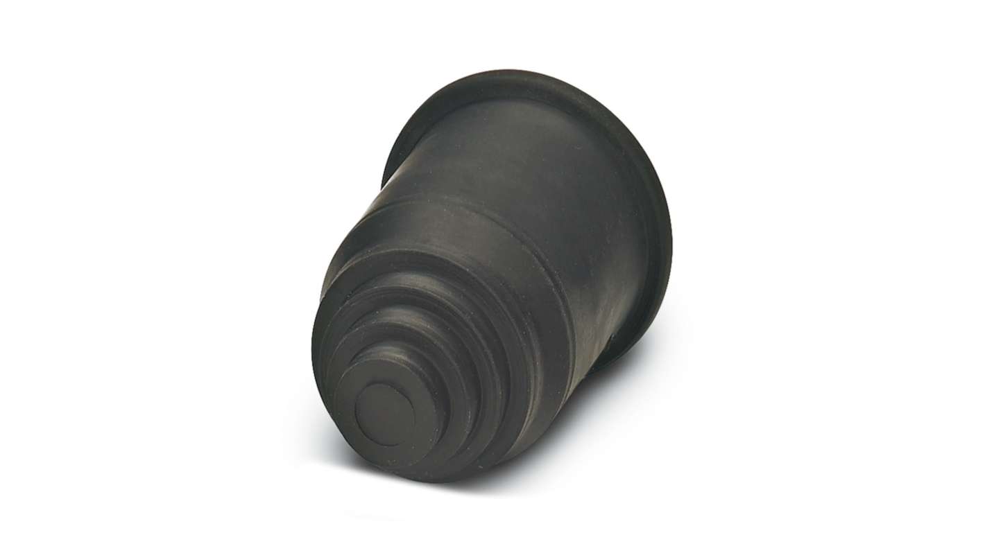 Phoenix Contact Transition Sleeve, Conduit Fitting, 8mm Nominal Size, TPE, Black