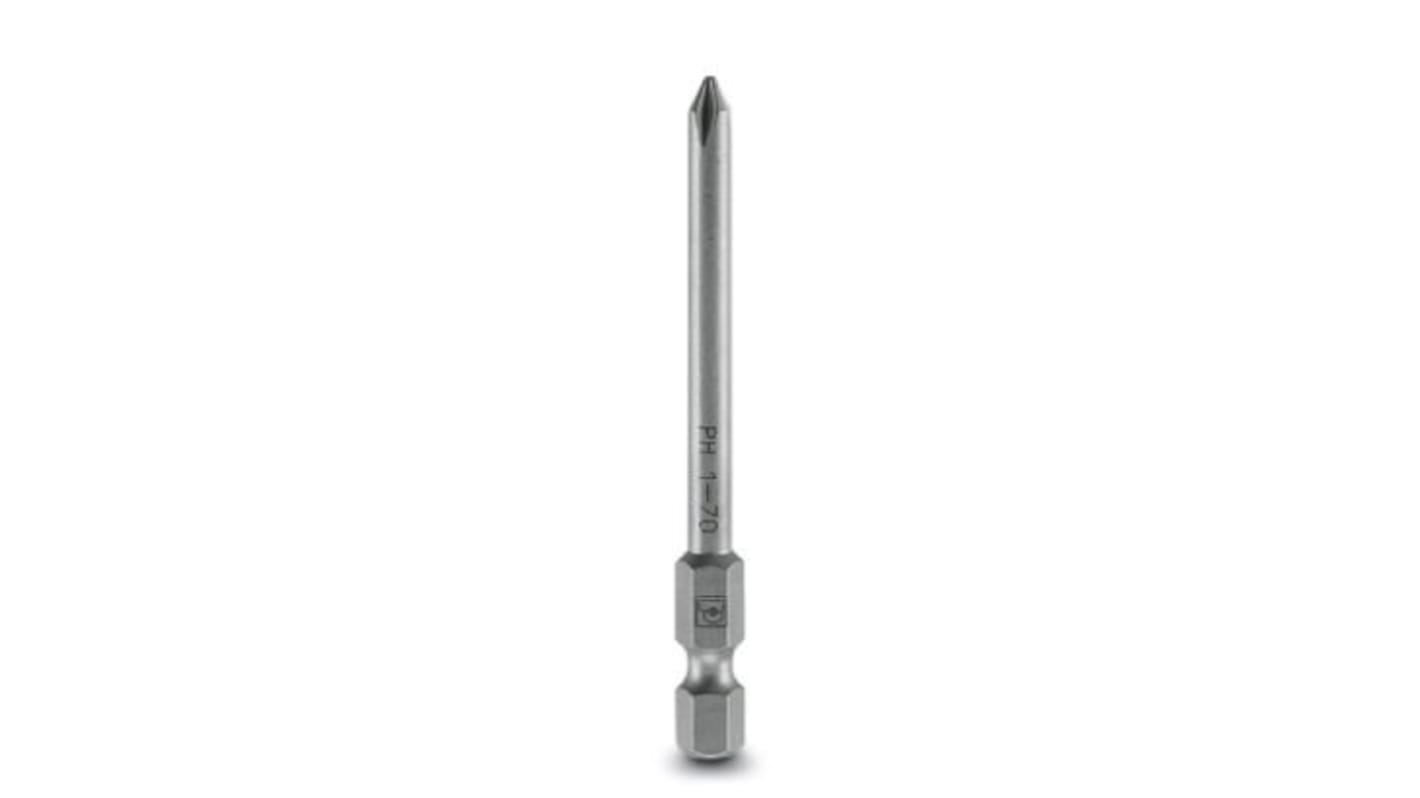 Phoenix Contact Phillips Screwdriver Bit, PH1 Tip