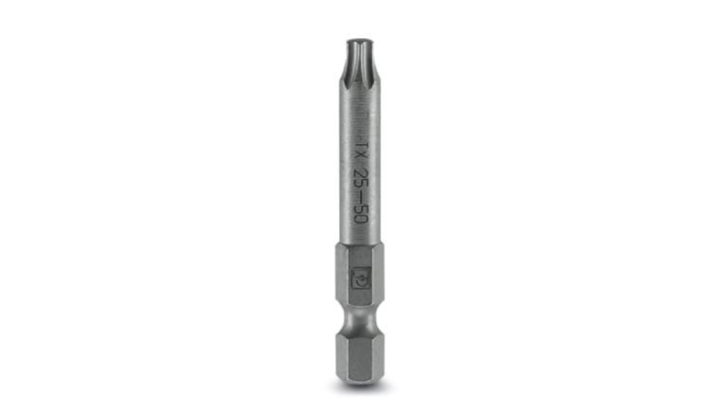 Phoenix Contact Torx Screwdriver Bit, T25 Tip