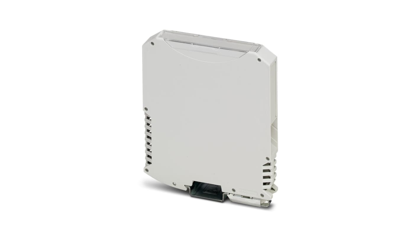Contenitore elettronico Phoenix Contact serie ME MAX 17.5 U-U1 KMGY VPE 1, Grigio, Poliammide, 99 x 17.5 x 114.5mm