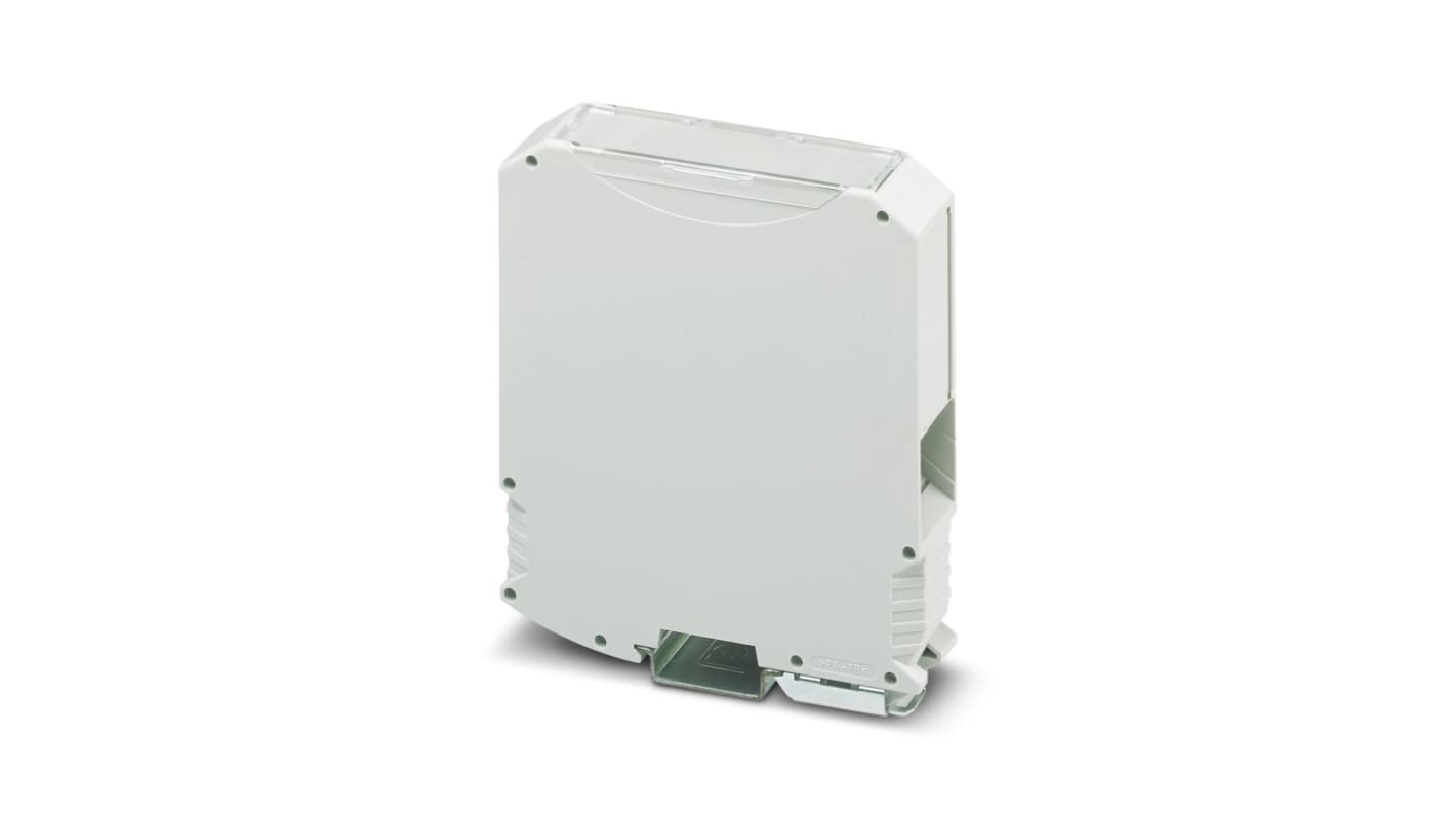 Contenitore elettronico Phoenix Contact serie ME MAX 22.5 G 3-U1 KMGY VPE1, Grigio, Poliammide, 99 x 22.5 x 114.5mm