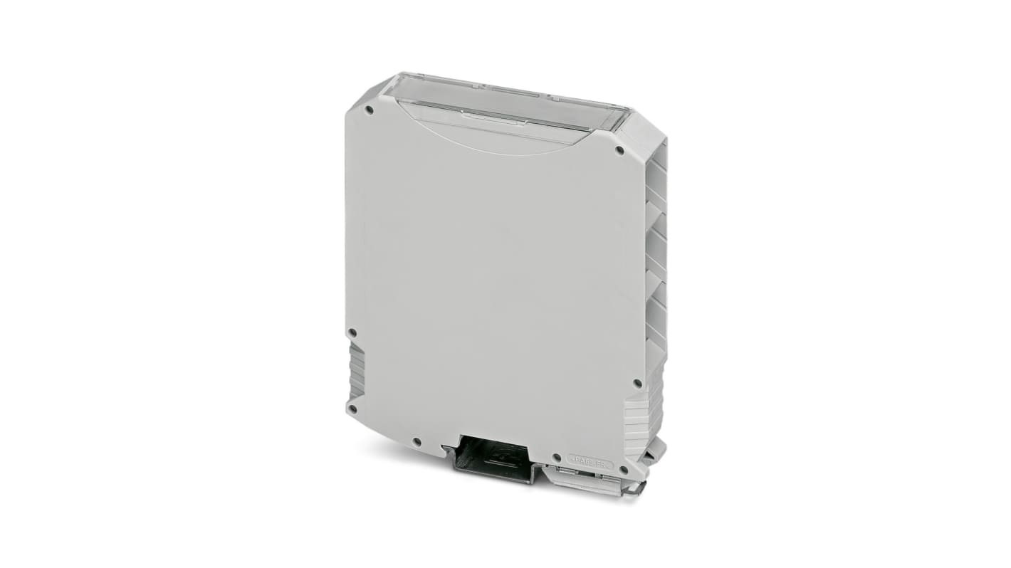 Phoenix Contact DIN Rail Enclosure Enclosure Type ME MAX 22.5 G 3-3 KMGY Series , 99 x 22.5 x 114.5mm, Polyamide