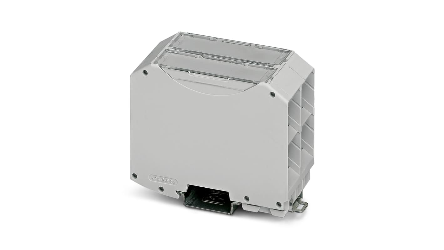 Contenitore elettronico Phoenix Contact serie ME MAX 45-SF G 2-2 KMGY, Grigio, Poliammide, 85 x 45 x 70.4mm