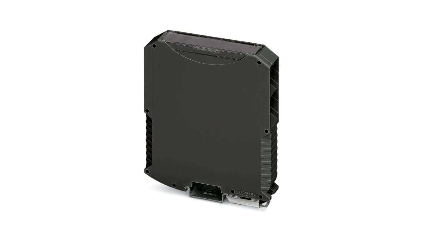 Phoenix Contact DIN Rail Enclosure Enclosure Type ME MAX 22.5 G 2-2 BK Series , 99 x 22.5 x 114.5mm, Polyamide