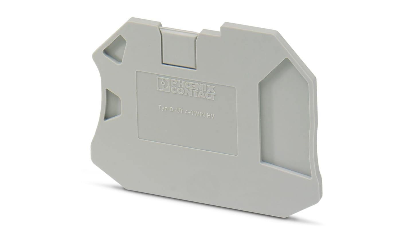Phoenix Contact D-UT 4-TWIN HV Series End Cover