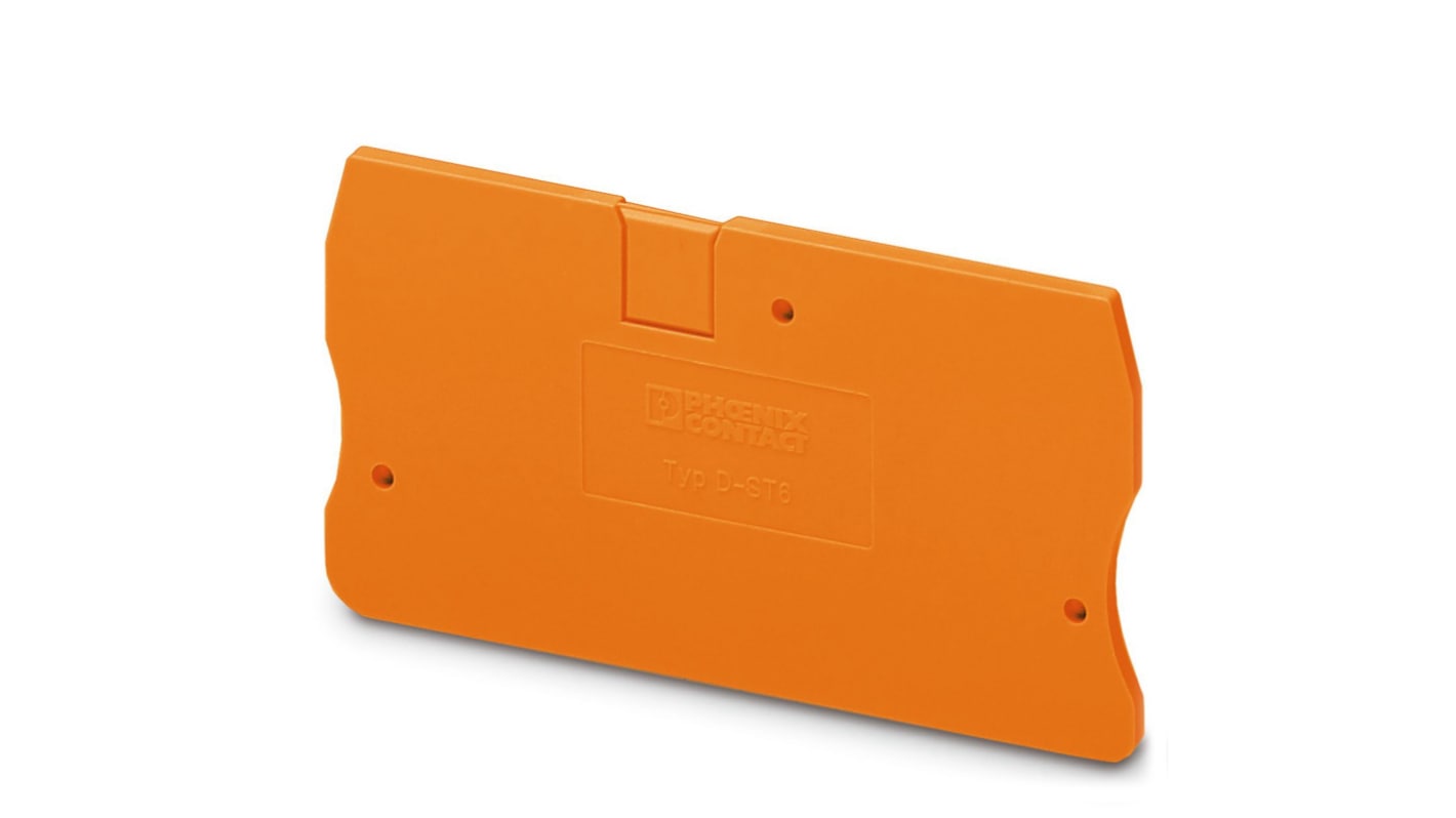フエニックスコンタクト DINレール取付用端子アクセサリ エンドカバー D-ST 6 OGシリーズ