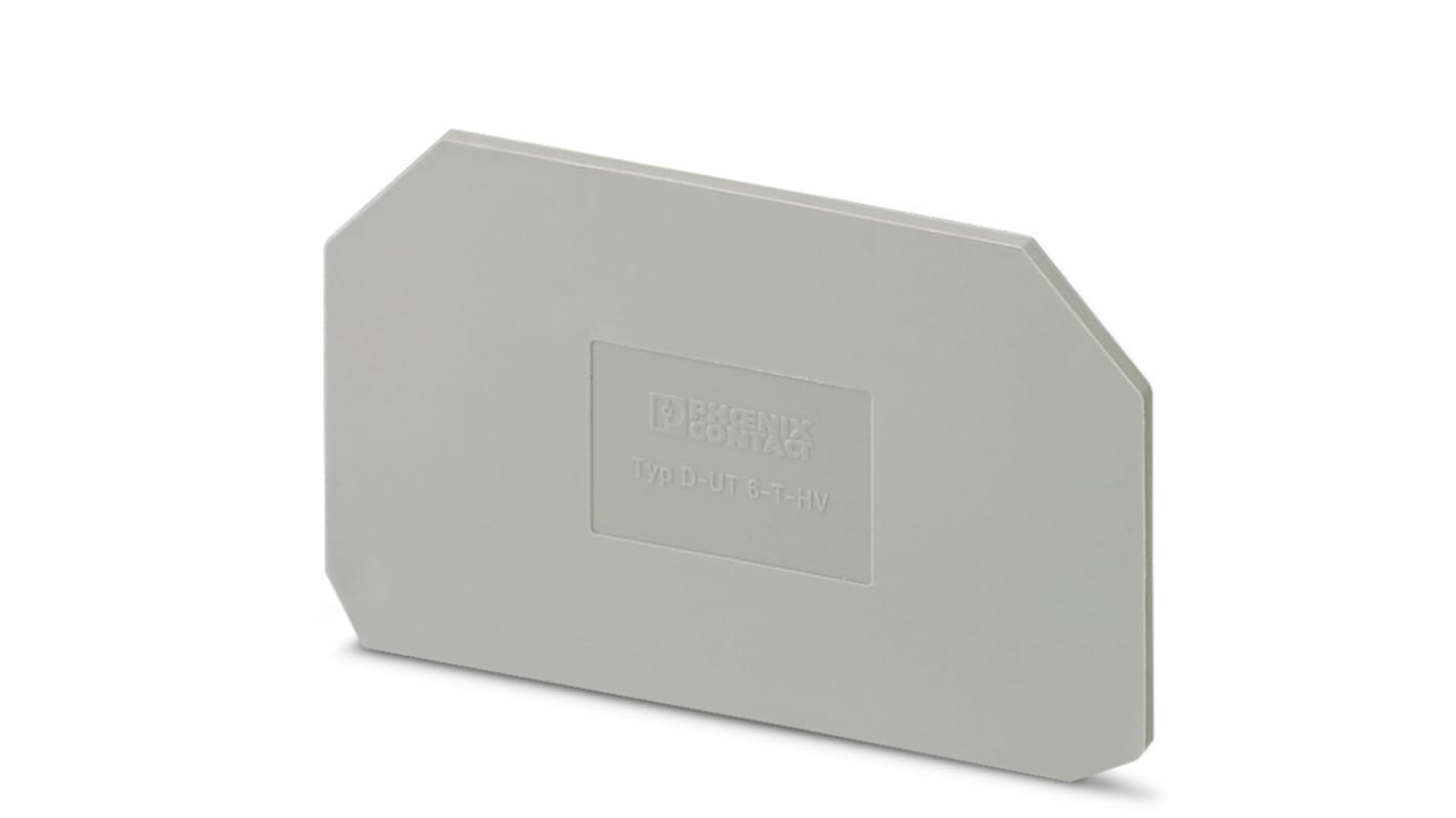 Phoenix Contact D-UT 6-T-HV Series End Cover