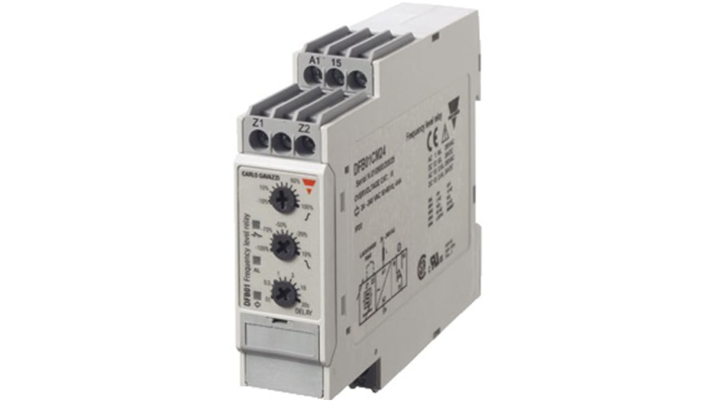 Carlo Gavazzi DFB01 Überwachungsrelais DIN-Schienen