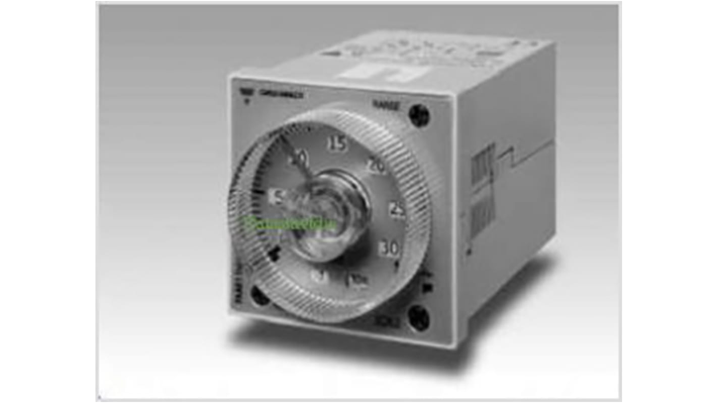 Timer Relay Carlo Gavazzi, intervallo 0.05 s → 300h, 4 poli, DPDT, A innesto