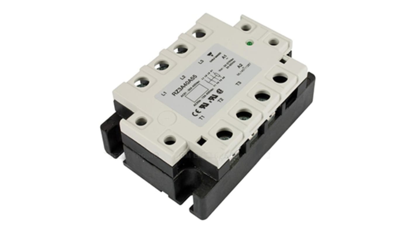 Carlo Gavazzi RZ Series Solid State Relay, 55 A Load, Panel Mount, 440 V ac Load, 50 V dc, 275 V ac Control