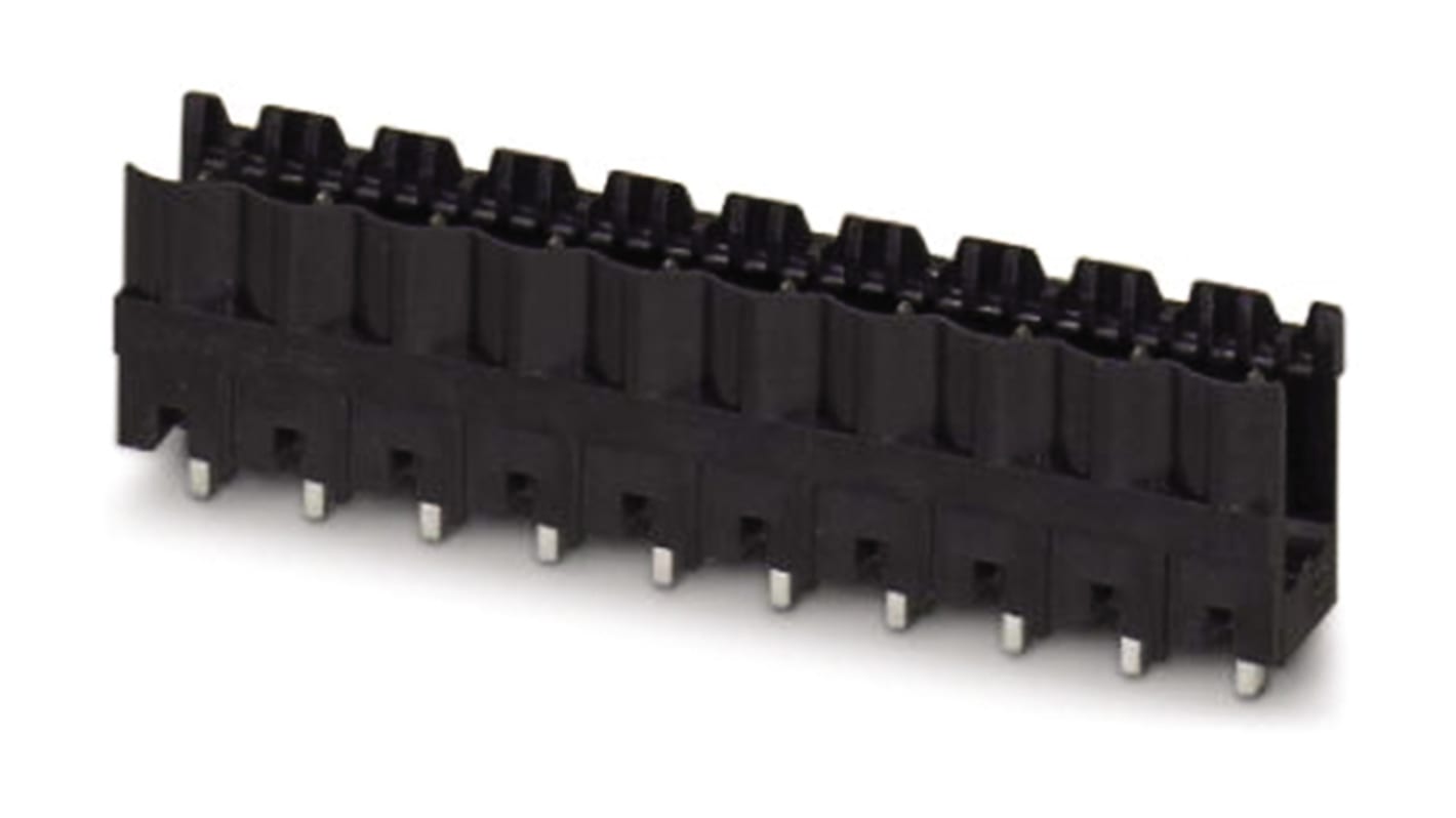 Phoenix Contact 5.08mm Pitch 4 Way Pluggable Terminal Block, Header, Through Hole, Solder Termination