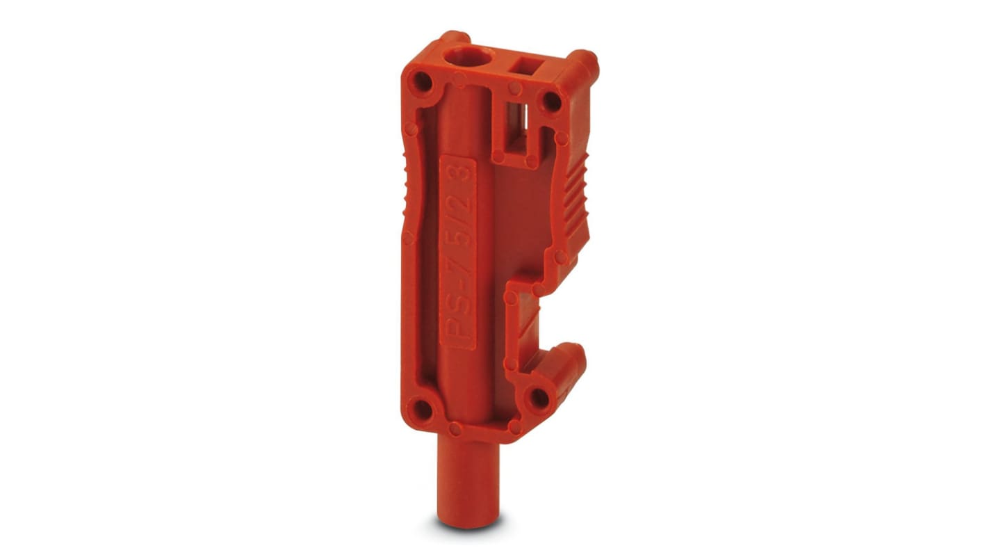 フエニックスコンタクト DINレール取付用端子アクセサリ テストプラグ PS-7.5/2.3MM RDシリーズ