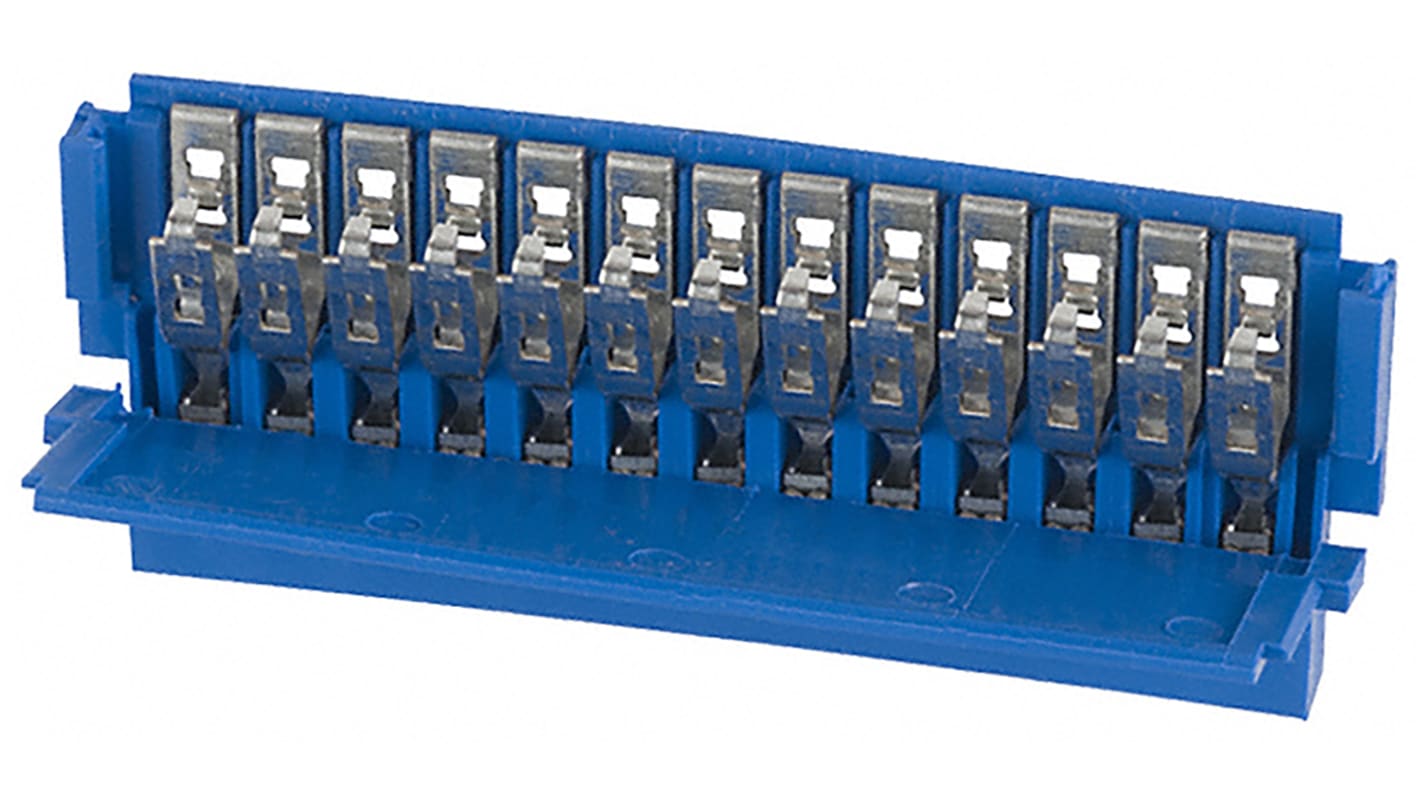 Amphenol ICC 13-Way IDC Connector Socket for Cable Mount, 1-Row