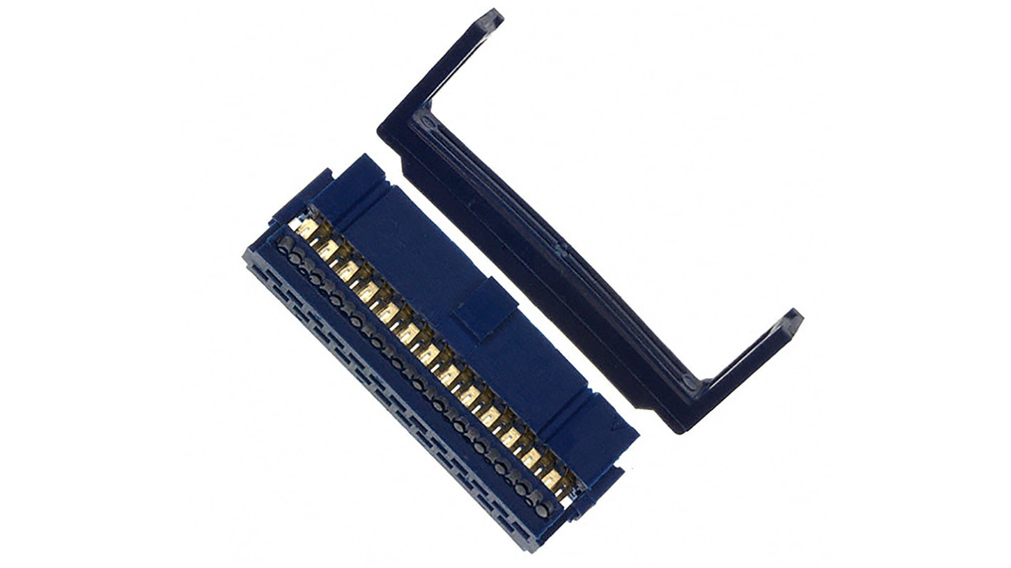 Amphenol ICC 26-Way IDC Connector Socket for Cable Mount, 2-Row