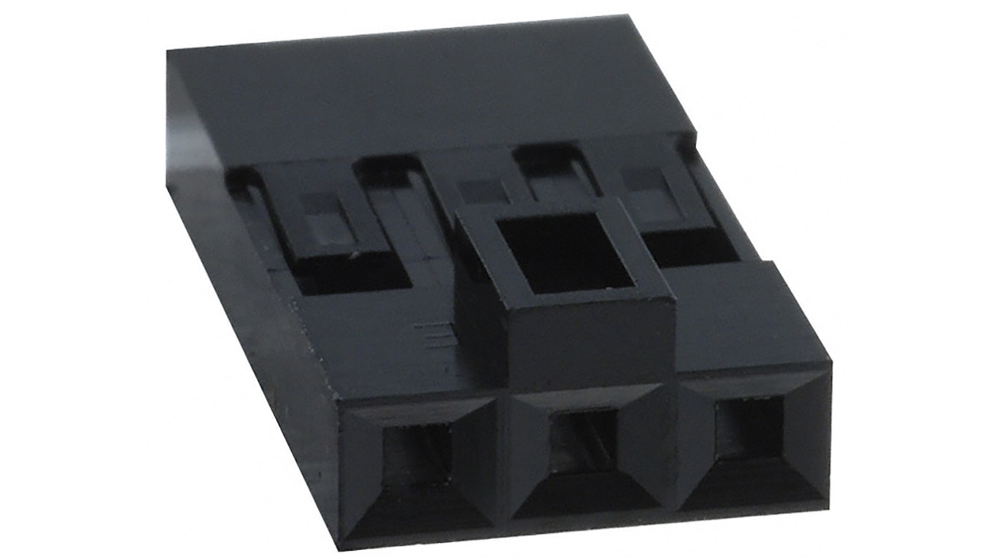 Amphenol FCI Mini-PV Steckverbindergehäuse Buchse 2.54mm, 3-polig / 1-reihig Gerade, Kabelmontage für Mini-PV-Klemme