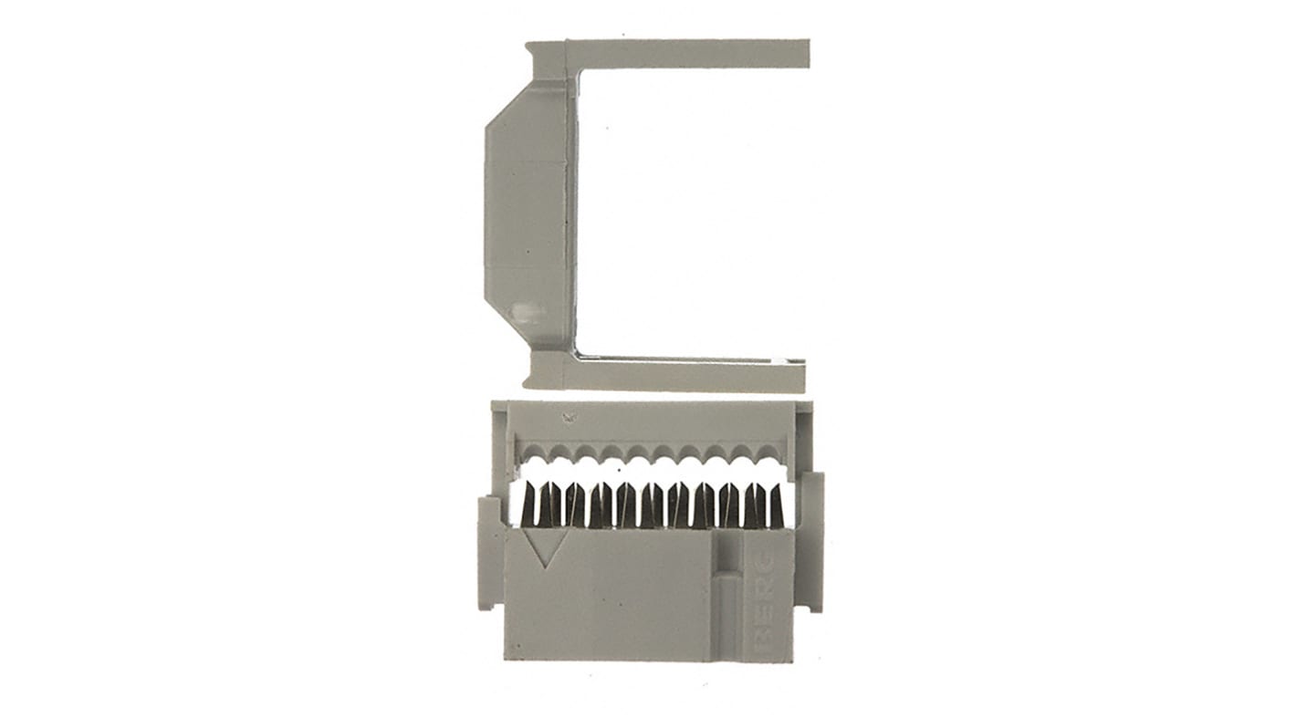 Amphenol ICC 10-Way IDC Connector Socket for Cable Mount, 2-Row