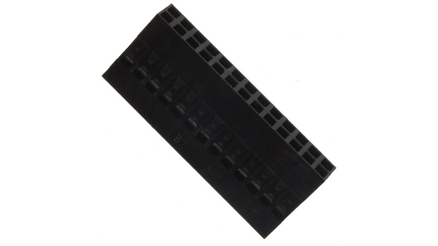 Amphenol ICC, Mini-PV Female Connector Housing, 2.54mm Pitch, 26 Way, 2 Row