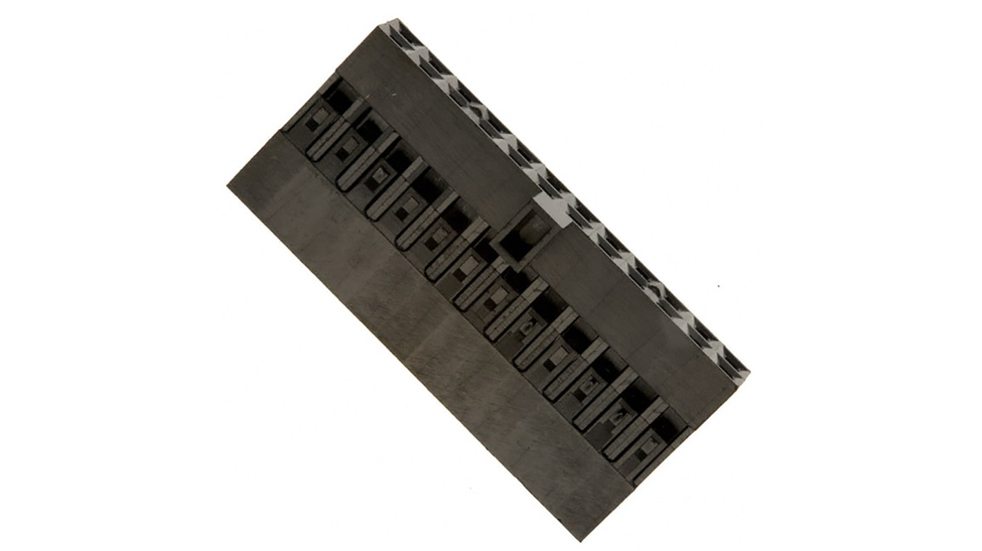 Amphenol ICC, Mini-PV Female Connector Housing, 2.54mm Pitch, 24 Way, 2 Row