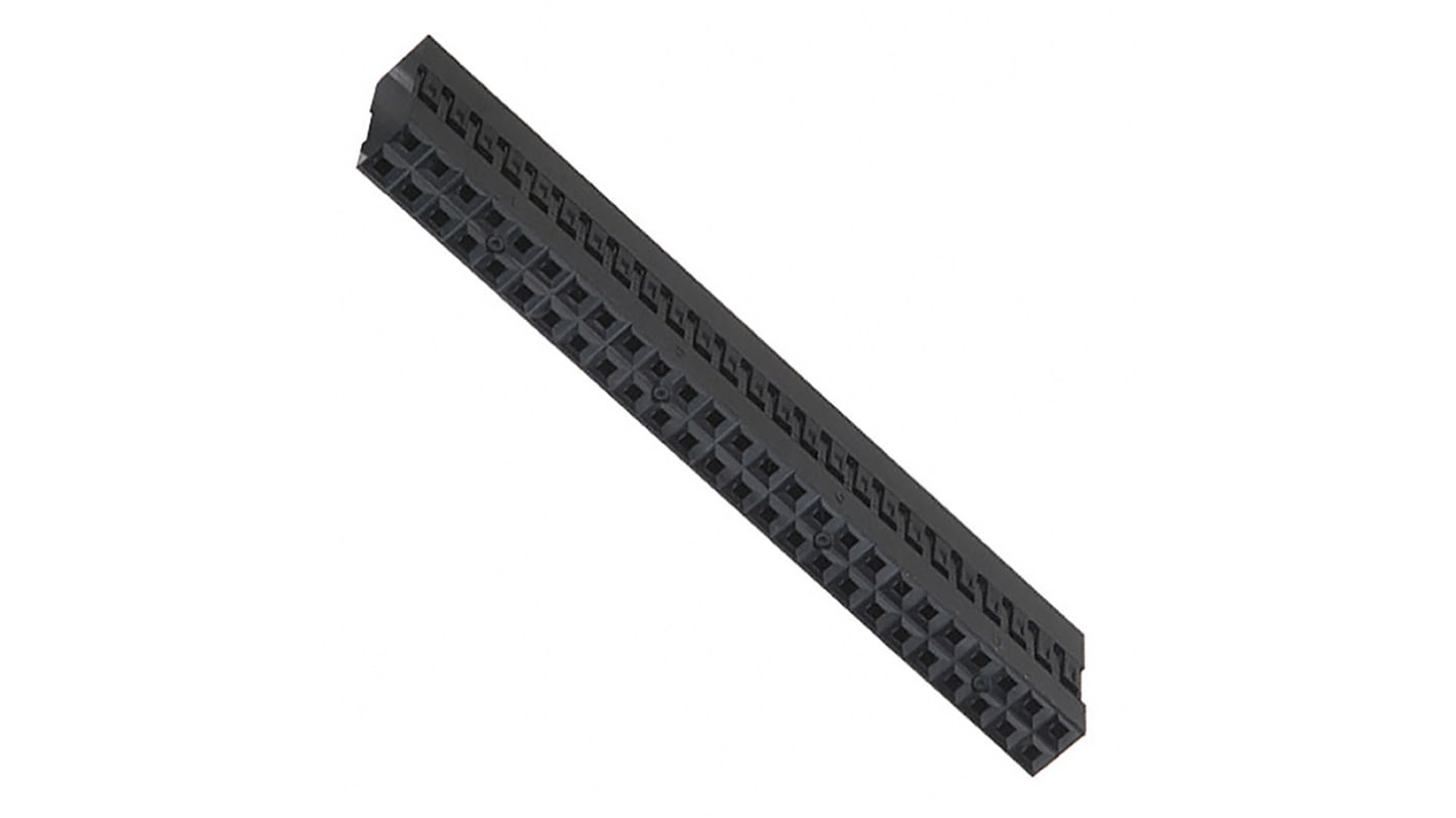 Amphenol FCI, Mini-PV Female Connector Housing, 2.54mm Pitch, 50 Way, 2 Row