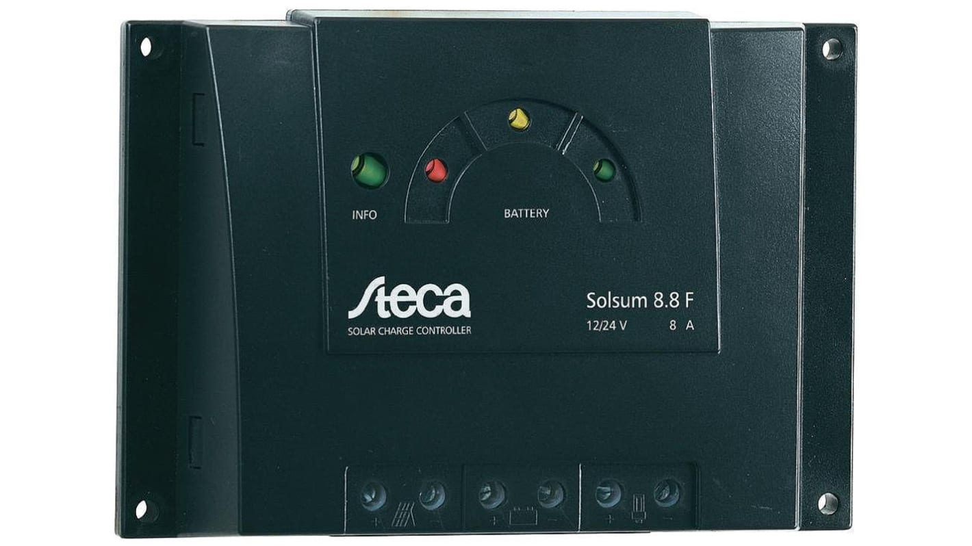 Steca 12 V, 24 V 8A Solar Charge Controller