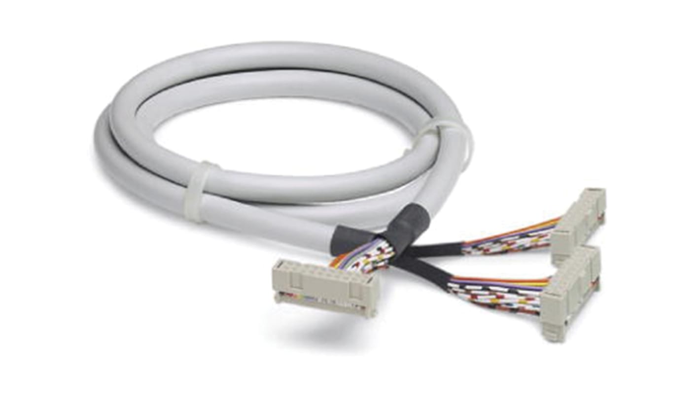 Cable de PLC Phoenix Contact, para usar con Emerson DeltaV