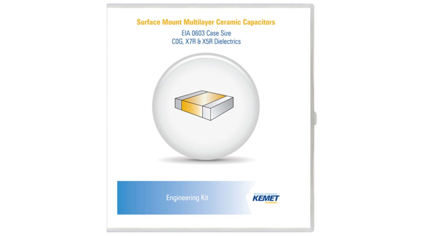 CER ENG KIT 29 | KEMET セラミック コンデンサキット, 29 個