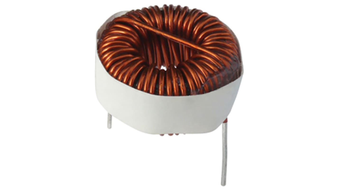 Bourns 100 μH ±20% Toroidal Inductor, Max SRF:1kHz, 6.8A Idc, 27mΩ Rdc, 2200LL