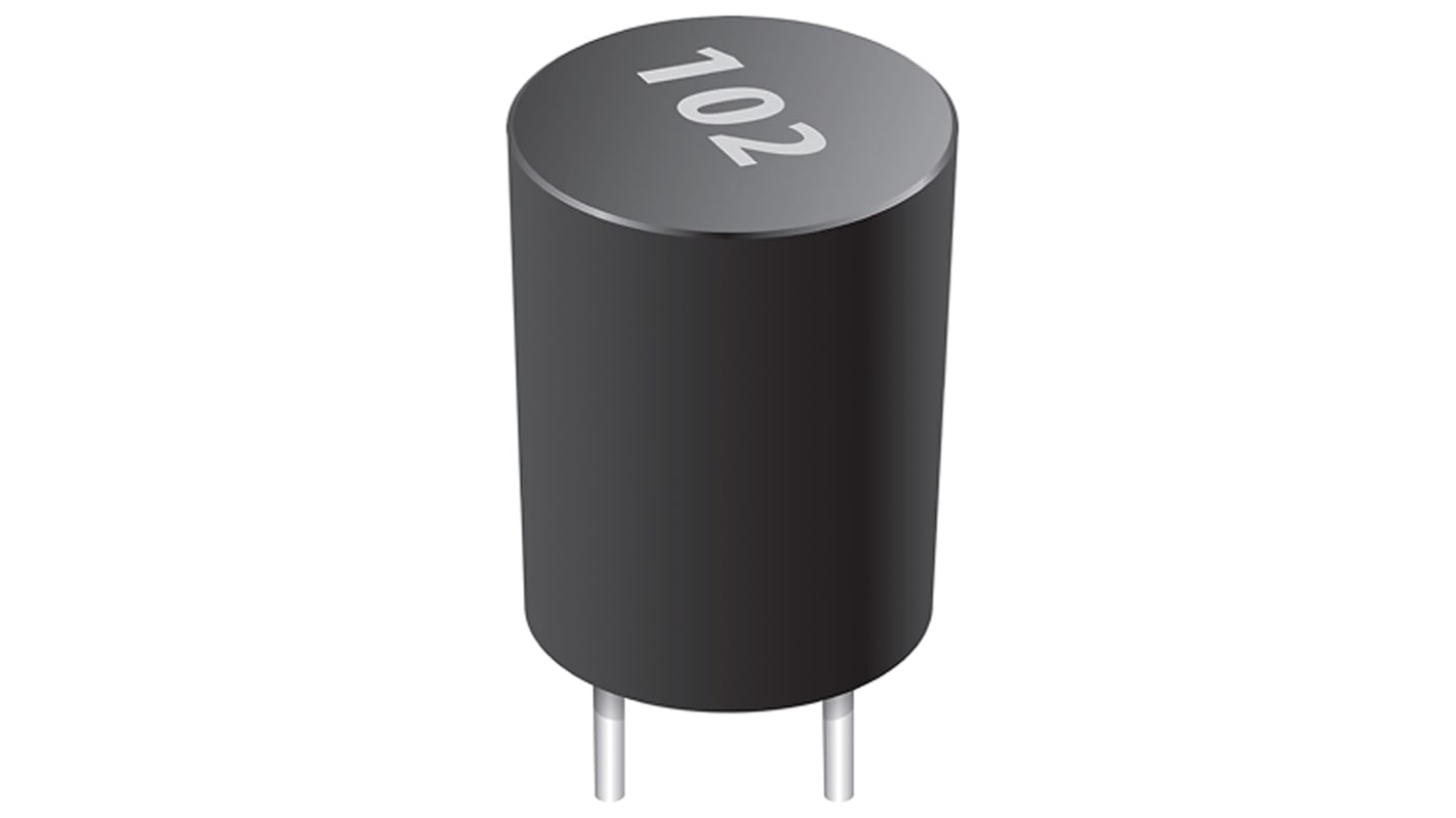 Bourns 100 mH ±5% Ferrite Leaded Inductor, Max SRF:90kHz, Q:100, 9mA Idc, 82Ω Rdc, RL181S