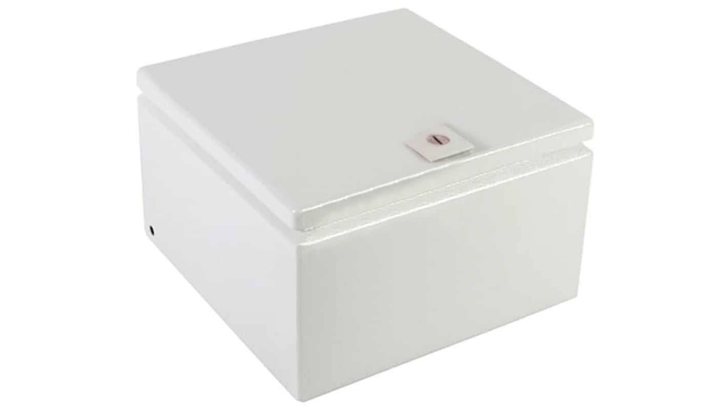 Rittal JB Series Grey Carbon Steel Junction Box, IP66, 250 x 250 x 150mm