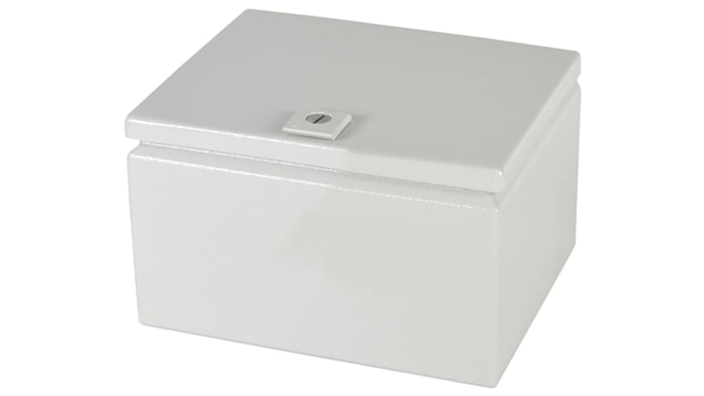 Rittal JB Series Grey Carbon Steel Junction Box, IP66, 200 x 150 x 250mm