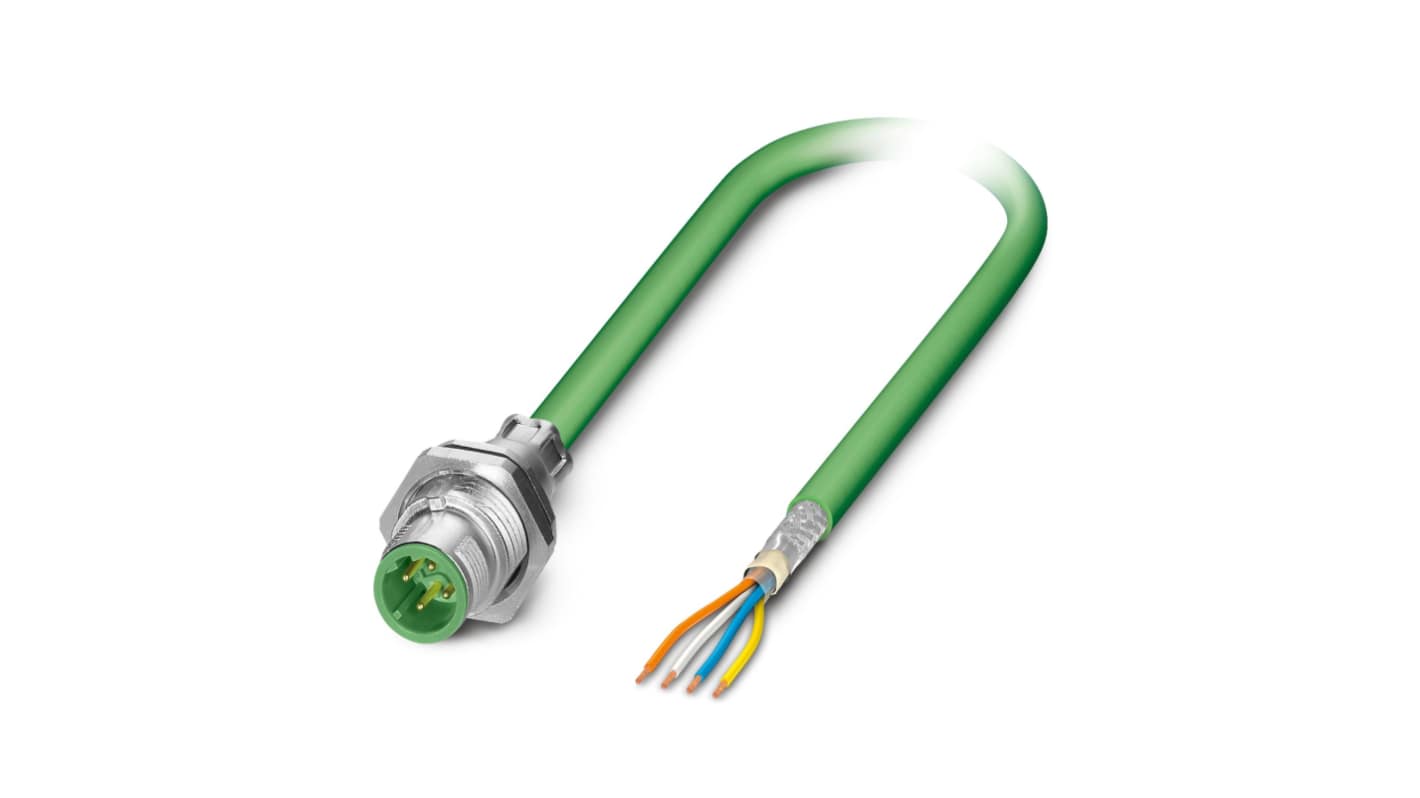 Kabel Ethernet Cat5 długość 1m Z zakończeniem Phoenix Contact PUR