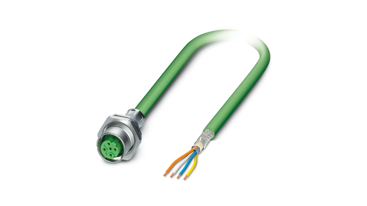 Kabel Ethernet Cat5 długość 2m Z zakończeniem Phoenix Contact PUR