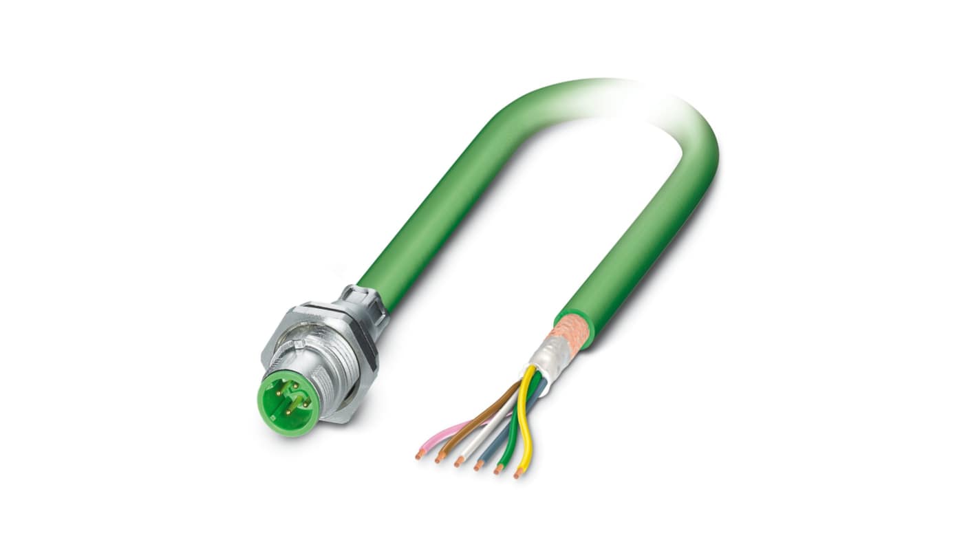 Kabel magistrali ze złączem Złącze M12 liczba rdzeni 5 długość 2m Rodzaj A Męskie