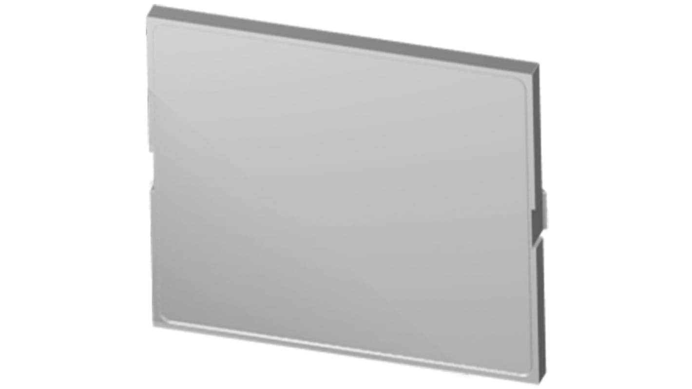 Italtronic Gehäuseplatte Typ Frontplatte Polycarbonat Grau für Modulbox XTS